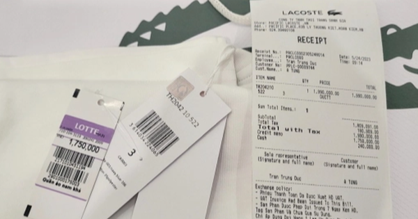 Áo Lacoste: Giá niêm yết thế nào, bán ra thế kia?