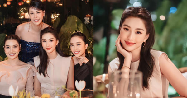 Nhan sắc Đặng Thu Thảo khiến dàn mỹ nhân phải nể phục tại tiệc đêm