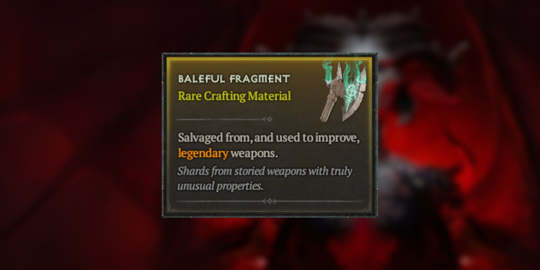 The Ultimate Guide to Obtaining Baleful Fragments in Diablo 4
