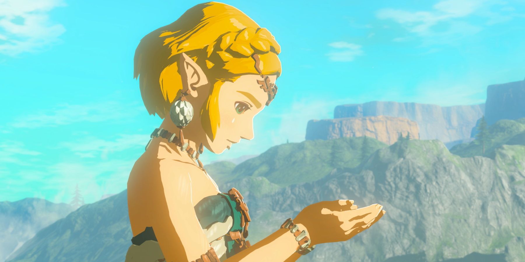 Experience the Mystical World of Zelda with Mesmerizing Tears of the Kingdom Animated Wallpaper