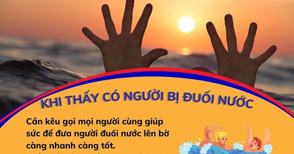 Cứu sống trẻ đuối nước: Kỹ năng và kinh nghiệm cần biết