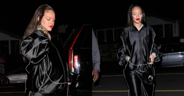 Rihanna vừa bật mí bí quyết make up khi mang bầu