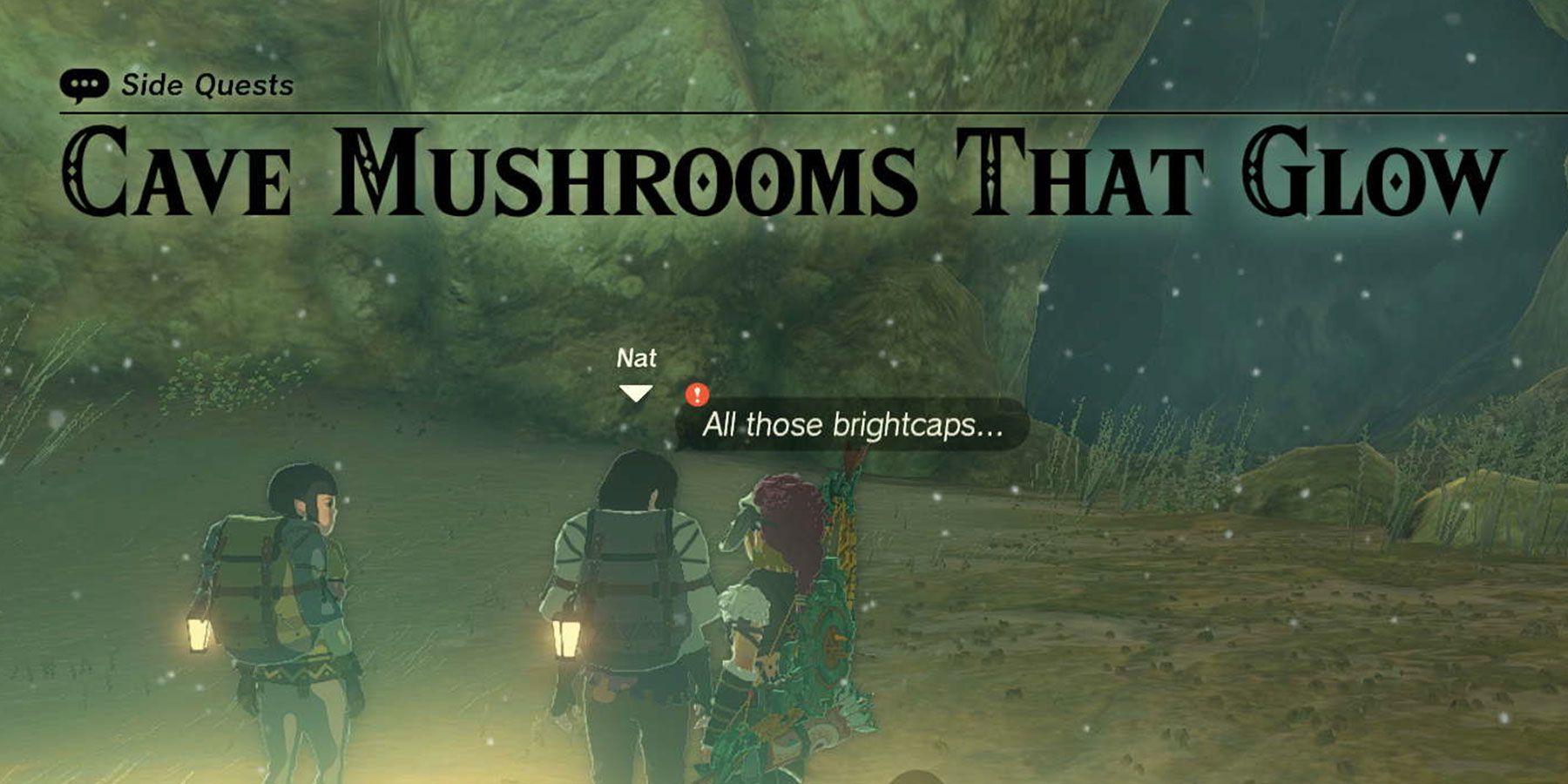Discover the Wonders of Glowing Cave Mushrooms in Zelda: Tears of the Kingdom Walkthrough