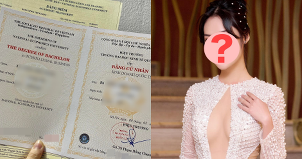 Thông tin động trời: Hoa hậu Việt đăng quang đưa ra bằng chứng về kết quả tốt nghiệp đại học