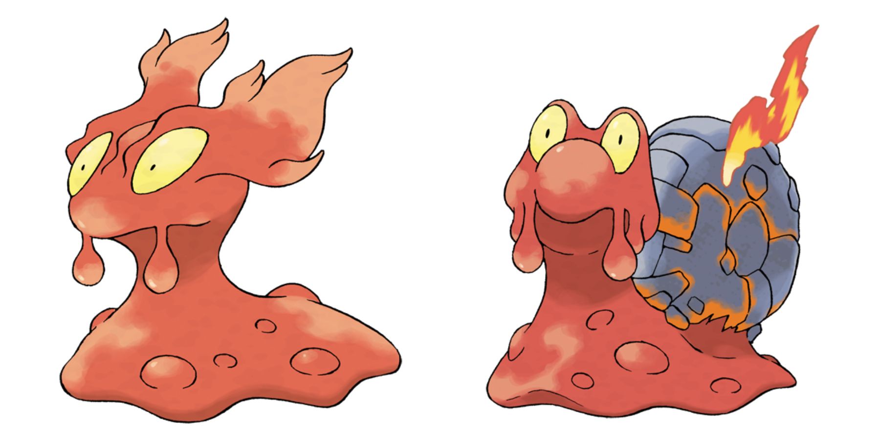 Transforming Slugma and Magcargo into Fashion-Forward Humanoids: An Imaginative Pokemon Fan's Creation