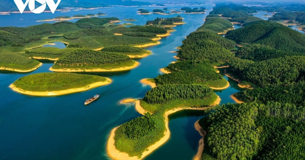 Kỷ lục nước hồ Thác Bà cạn trong đợt nắng nóng kéo dài