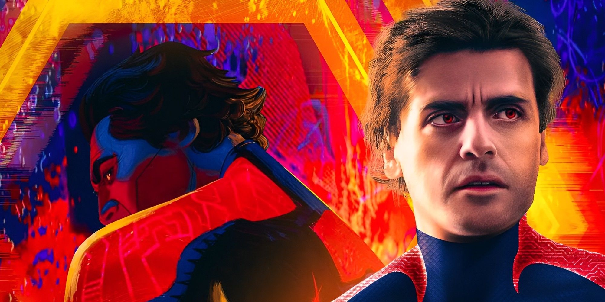 Oscar Isaac's Jaw-Dropping Transformation Into Spider-Man 2099 in Across the Spider-Verse Fan Art