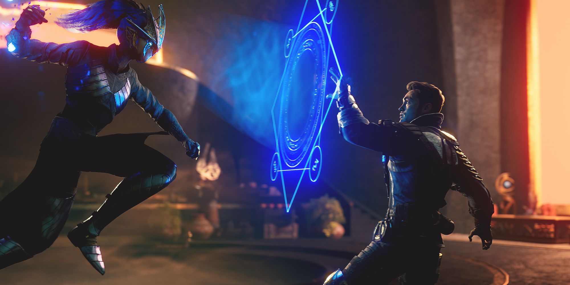 Unleash Carnage Upon a Gigantic Colossal in Immortals of Aveum Gameplay