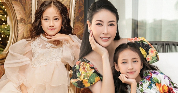 Cô bé 8 tuổi của Hà Kiều Anh khiến dân mạng điên đảo vì nhan sắc đỉnh cao