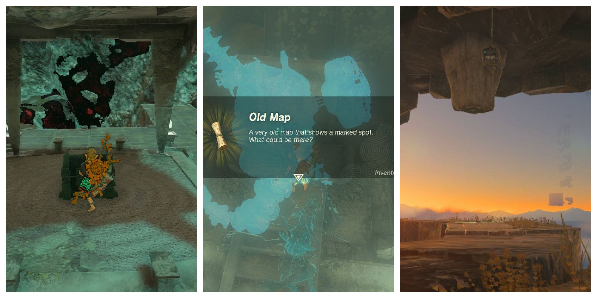 Breath of the Wild vs other Zelda maps