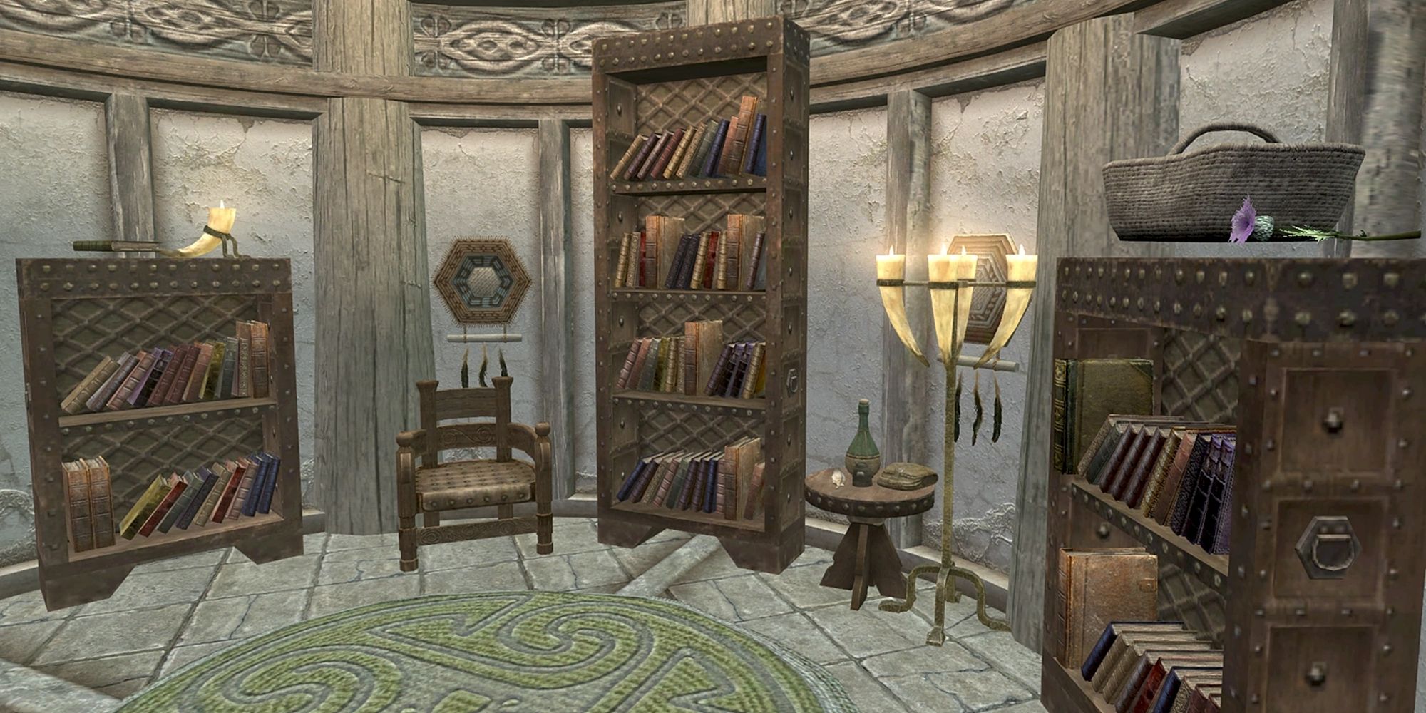 DIY Mini Bookcase Inspired by Skyrim is the Ultimate Fan Project