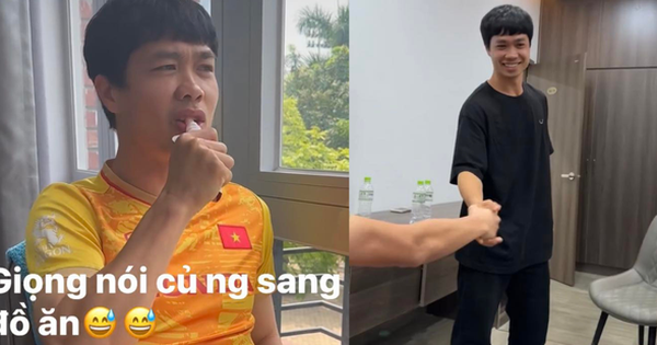 Cuộc thăm dò cảm xúc của Công Phượng tại đội tuyển Việt Nam gây tiếng cười cho Tiến Linh