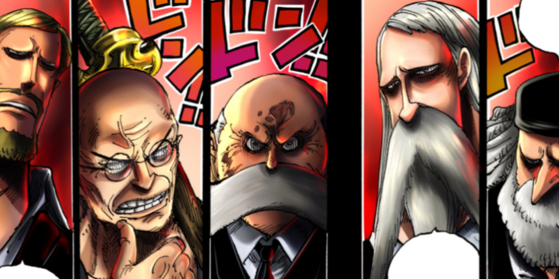 The Shocking Arrival Of The Five Elders In One Piece 1086