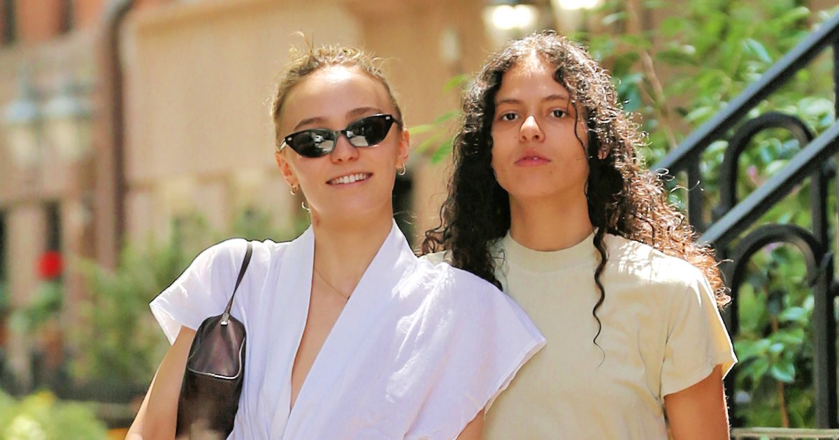 Lily-Rose Depp and 070 Shake Turn Heads in Sweet NYC PDA Moment