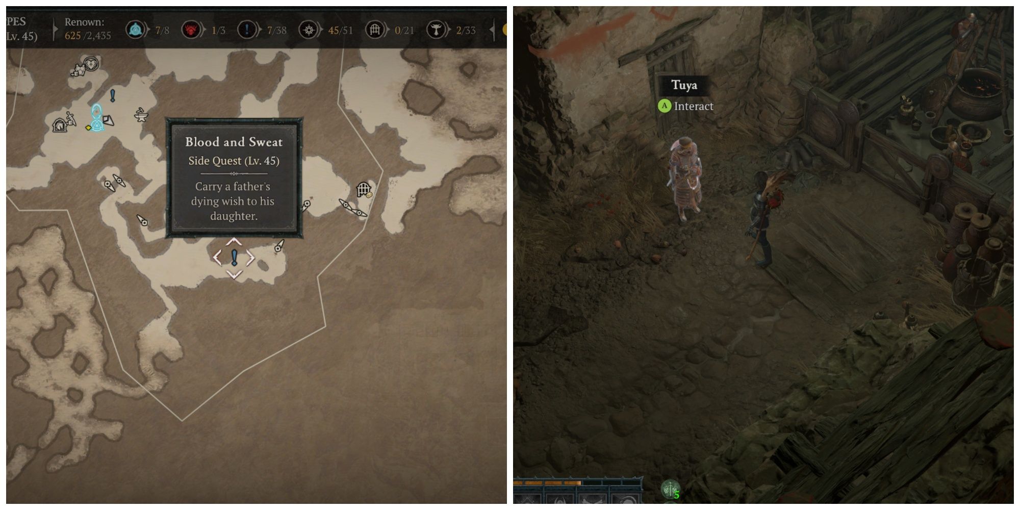 Complete Guide to Finding Little Tuya in Diablo 4's Blood and Sweat Quest
