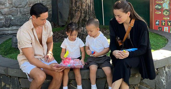 Hà Hồ và Kim Lý: Bí mật chơi cùng nhóc tỳ song sinh!