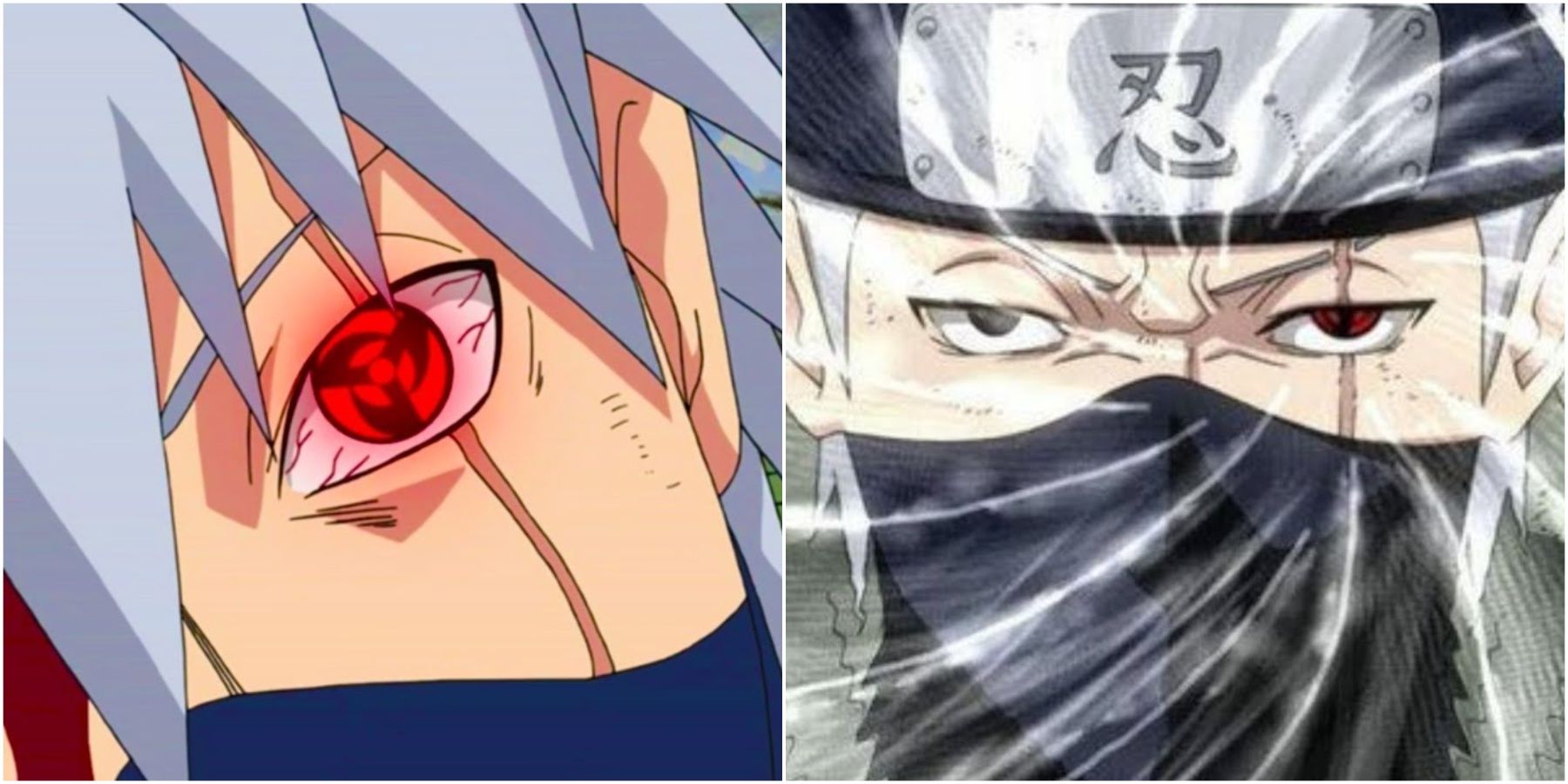 Naruto -- Mangekyo Sharingan Kakashi/Itachi/Sasuke/Madara Anime