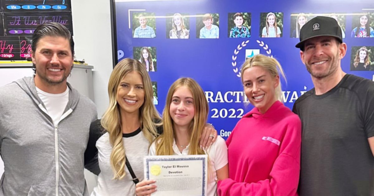 Tarek El Moussa and Ex-Wife Christina Hall's Surprise Reunion for Daughter's Graduation