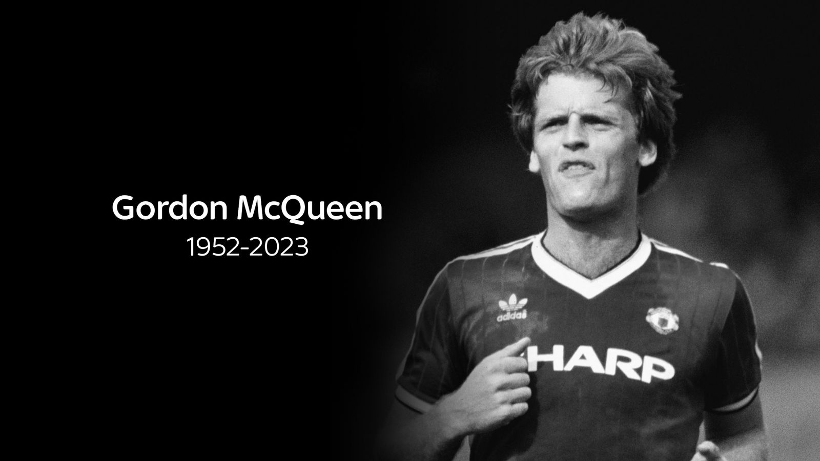 Football world mourns the passing of Scottish legend Gordon McQueen