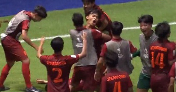 Lào gây bất ngờ, Thái Lan né chết trong trận đấu U17 châu Á