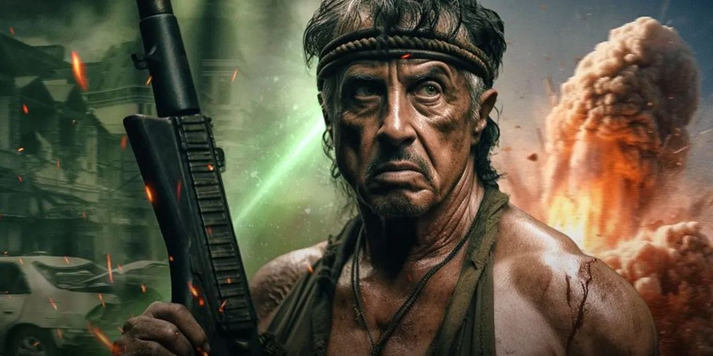 Sylvester Stallone Returns as Rambo in Epic Fan Art Aging Him Up for the Sixth Installment