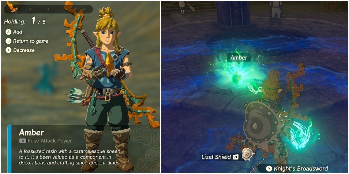 Unleashing the Power of Amber in Zelda: Tears of the Kingdom