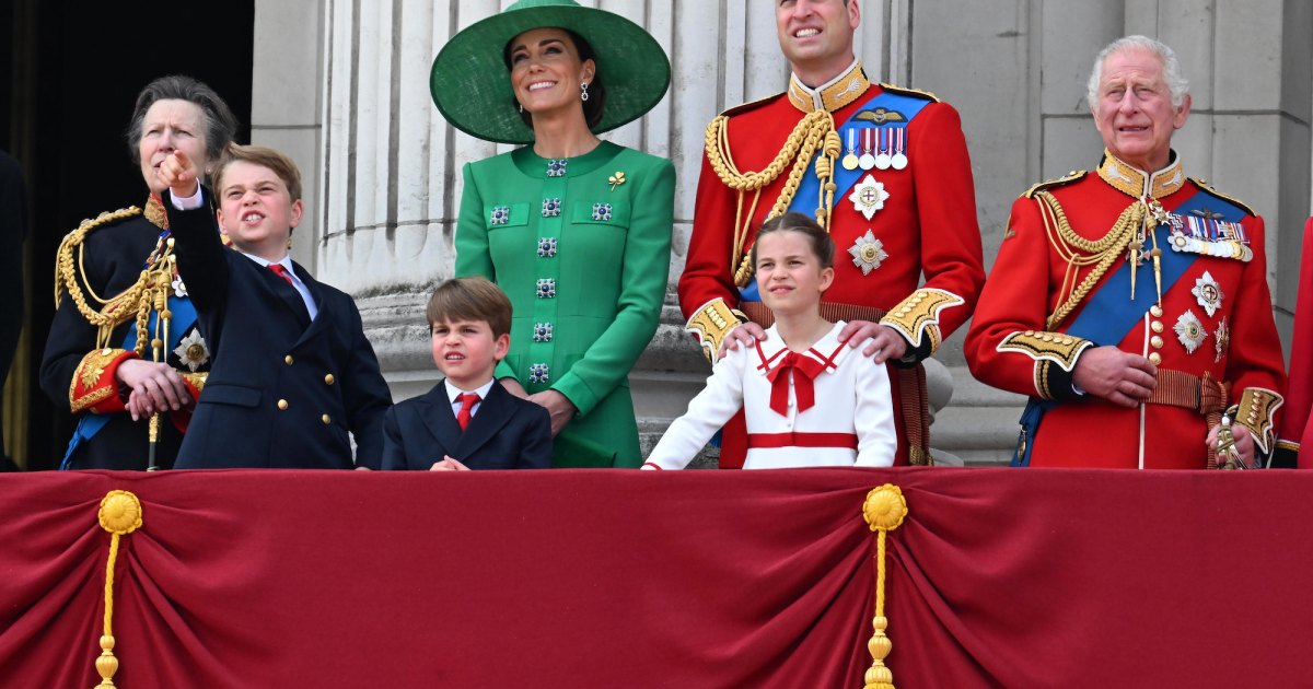 The Most Adorable Photos of Prince William and Princess Kate's 3 Kids at King Charles III's 1st Trooping the Colour
