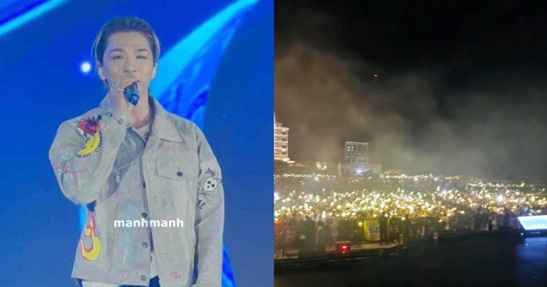 Taeyang (BIGBANG) tặng lời khen trầm trồ, tận mắt chụp ảnh 'biển vàng' Fan Việt Nam