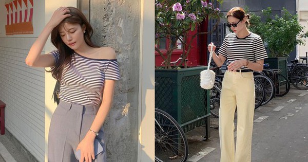 10 cách mặc áo kẻ ngang đẹp mắt, phong cách