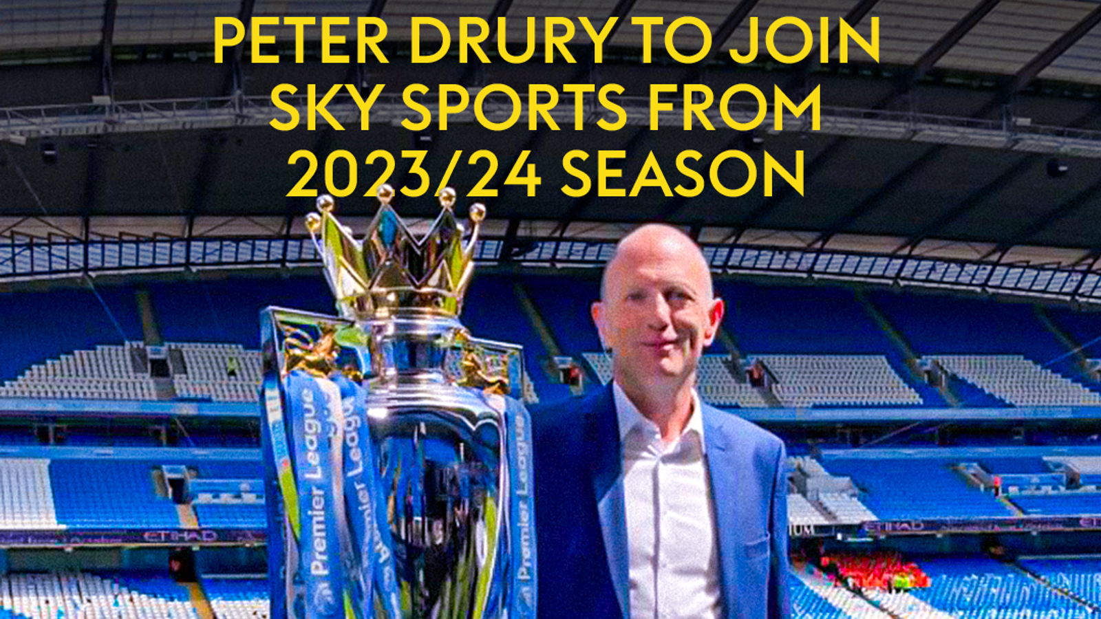 Breaking News: Sky Sports Secures Iconic Commentator Peter Drury for Exclusive Premier League Coverage Starting 2023/24 Season