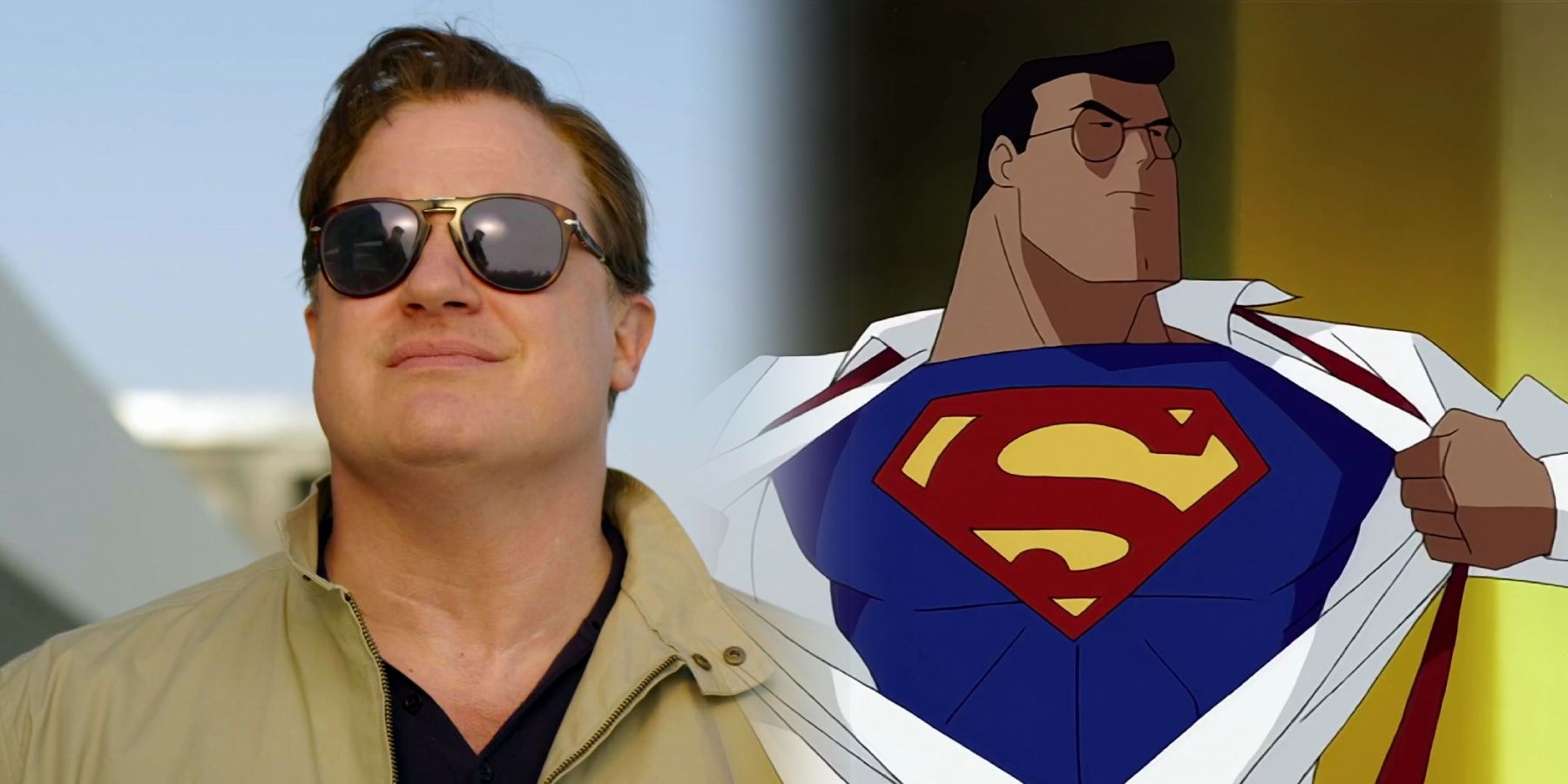 Unleashing the Power: Brendan Fraser's Epic Transformation as Superman!