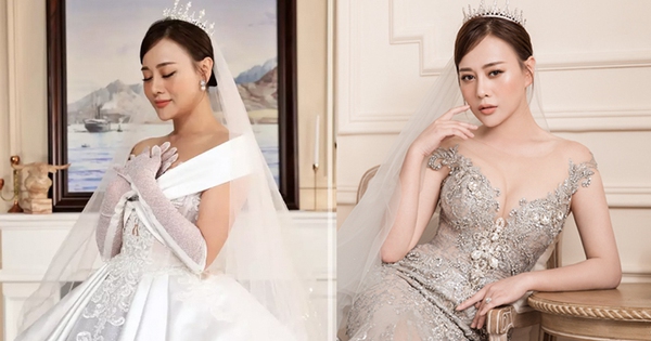 Nổi sóng bức ảnh Phương Oanh với bộ váy cưới khi ký hợp đồng tình yêu cùng Shark Bình