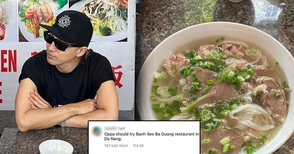 Taeyang (BIGBANG) khiến fan ngẫu hứng khám phá thế giới món phở Việt