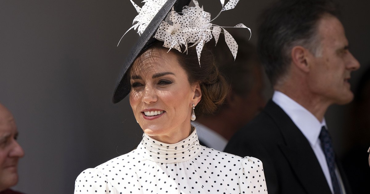 Kate Middleton Stuns in White Polka Dot Dress at Order of the Garter Service: Jaw-Dropping Photos!
