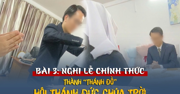 Chúa Trời: Nghi lễ truyền chức Thánh đồ tại Hội Thánh