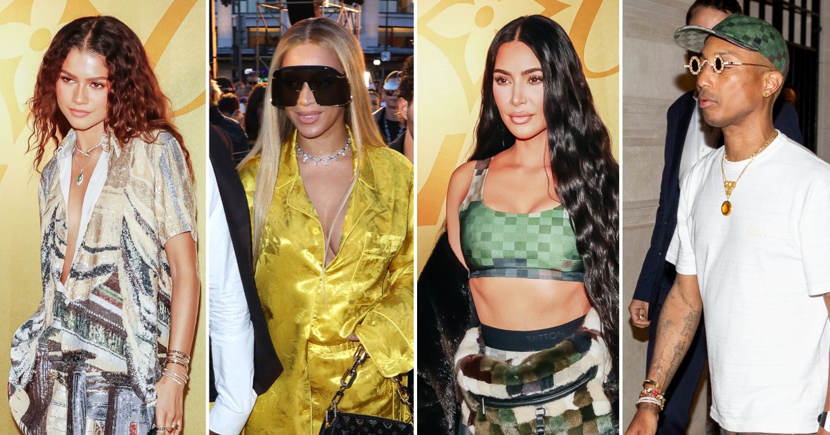 Star-Studded Spectacle: Pharrell Williams Takes Louis Vuitton to Dazzling Heights, Featuring Beyoncé, Zendaya, and a Galaxy of Celebrities!