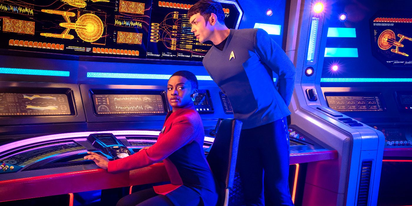Exclusive Peek: Star Trek's Uhura Actor Unveils Side-Splitting Behind-The-Scenes Snapshot from Strange New Worlds