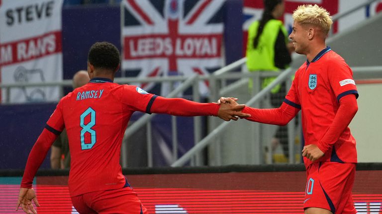 England U21 Roars to Victory: Unstoppable Start to U21 Euros Campaign against Czech Republic U21