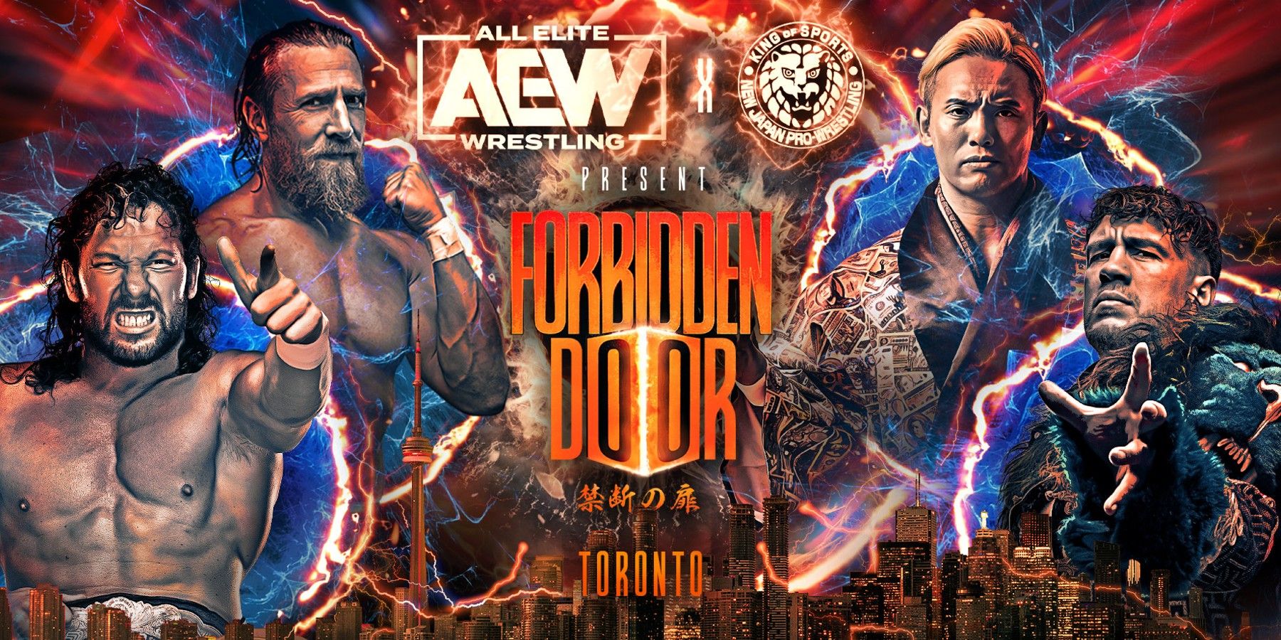 The Ultimate Collision Unleashing the AEW x NJPW Forbidden Door in 2023