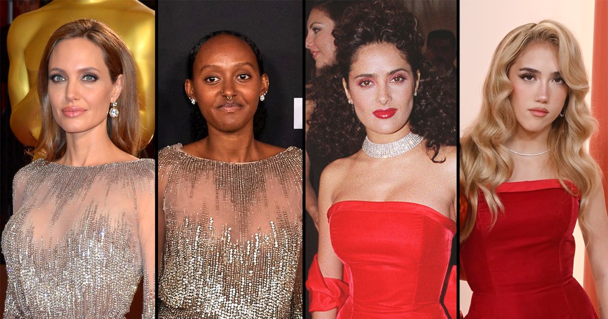 Unforgettable Fashion Moments: Celebrity Kids Rocking their Parents’ Red Carpet Outfits – Heidi Klum, Angelina Jolie, and More!