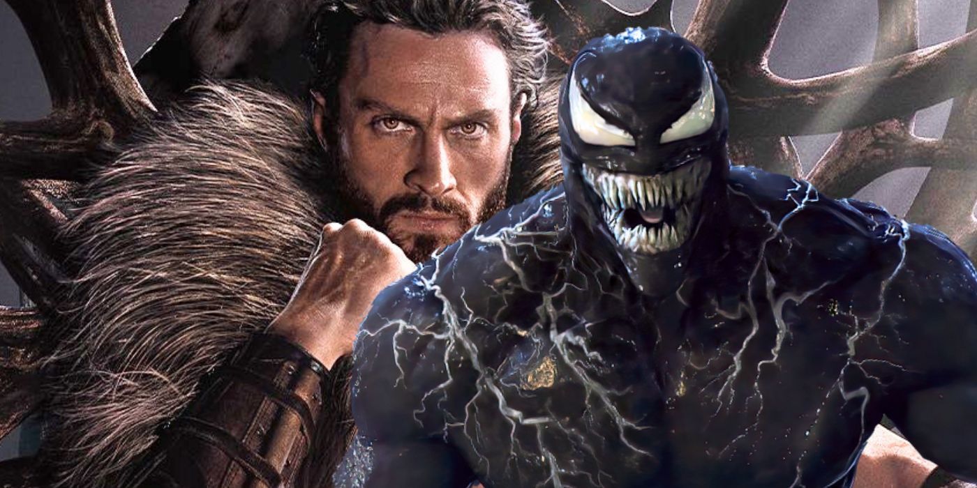 Unleashing Mayhem: Kraven The Hunter and Venom Clash in Jaw-Dropping Crossover Fan Art!