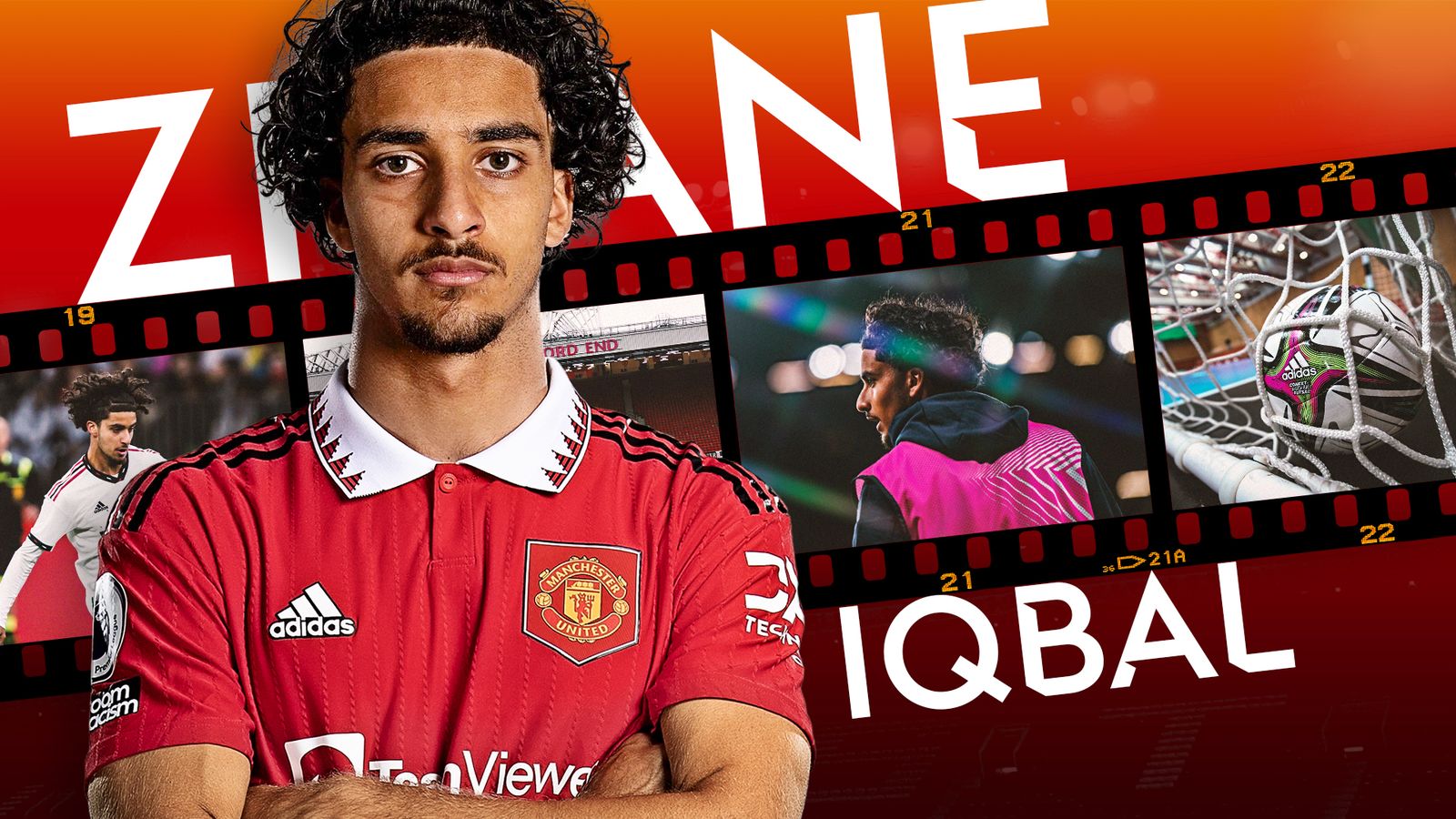 Charlie Savage & Zidane Iqbal 2021 Topps Now UCL Card #99 – Manchester United Rookie, Ungraded