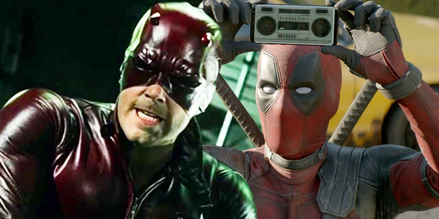 Unveiling the Ultimate Superhero Duo: Ben Affleck's Daredevil and Ryan Reynolds' Deadpool Join Forces in Mind-Blowing Crossover Fan Art!