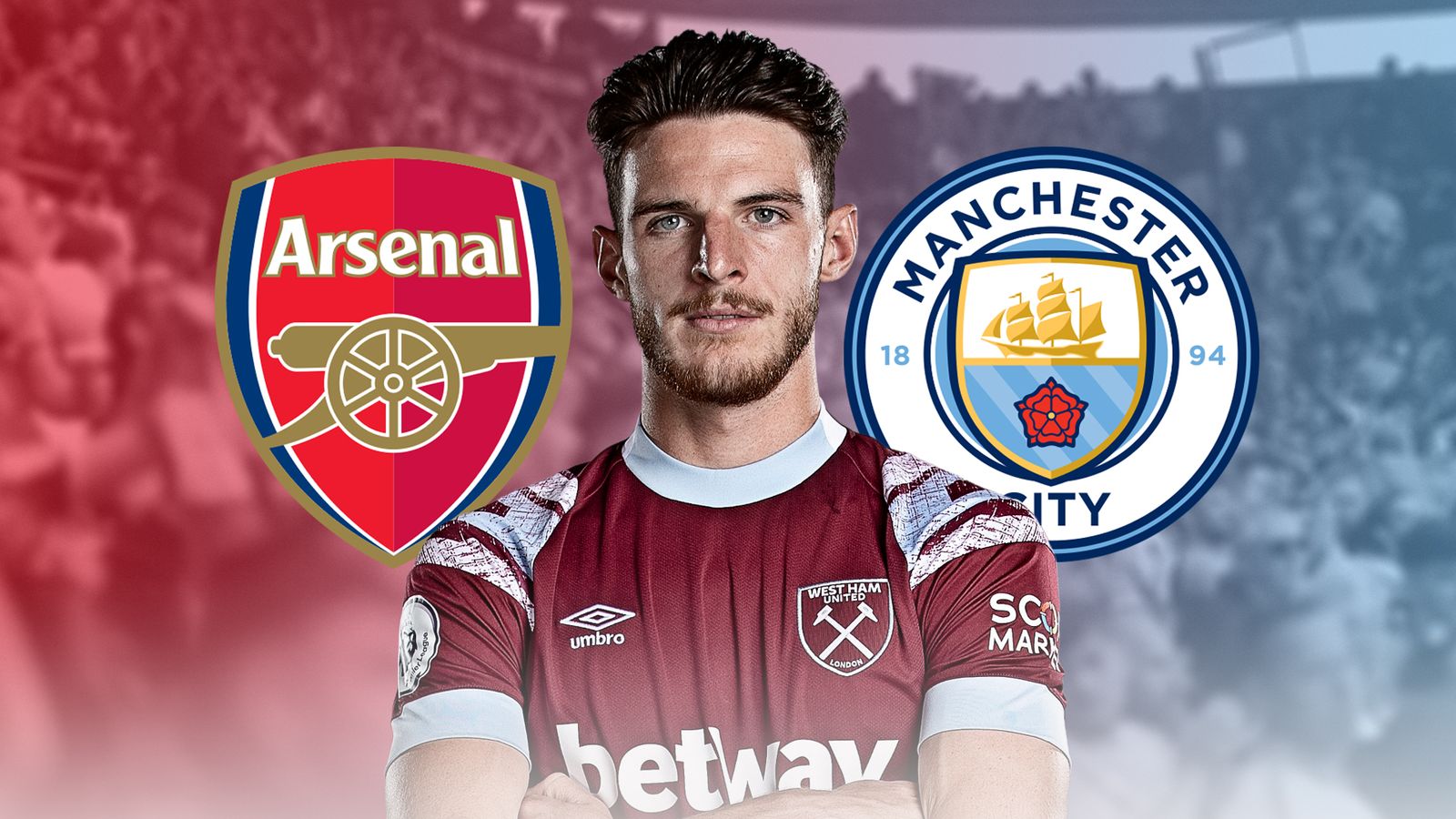 Mind-Blowing Twist: West Ham Stuns Man City by Rejecting Jaw-Dropping £90m Bid for Declan Rice