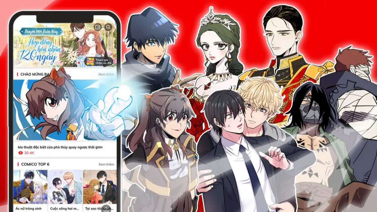 Top 20+ ứng dụng đọc truyện tranh miễn phí hot nhất trên điện thoại năm 2023