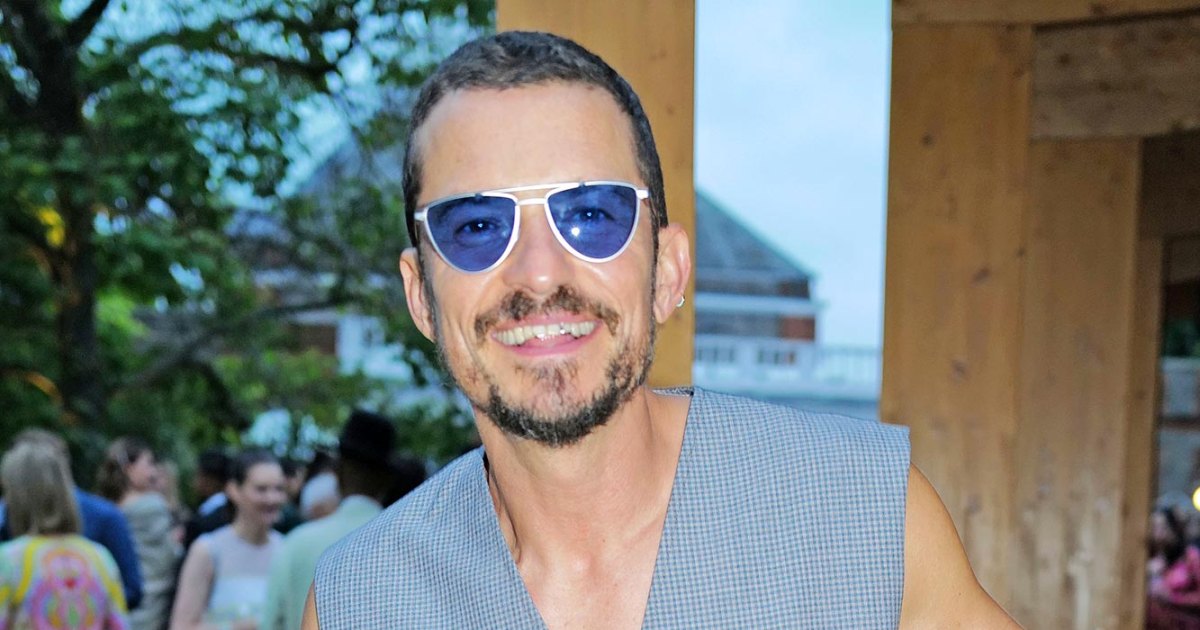 Orlando Bloom's Trendy Tank Top and Stylish Shades Steal the Show at London Party