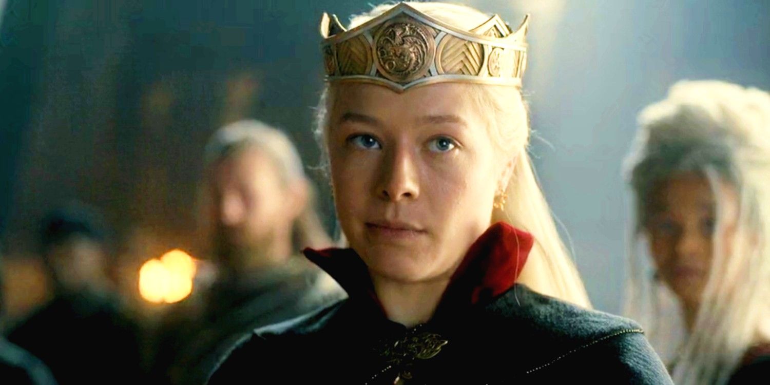 The Enthralling Majesty of House of the Dragon: Rhaenyra's Radiant Stained Glass Masterpiece Sparks Awe