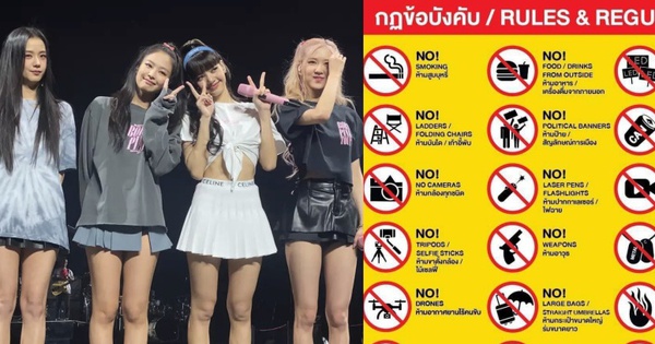 Những quy định hấp dẫn khi tham gia concert của BLACKPINK: Hãy tránh những vật dụng cấm và điều kiêng kị khi mua vé!