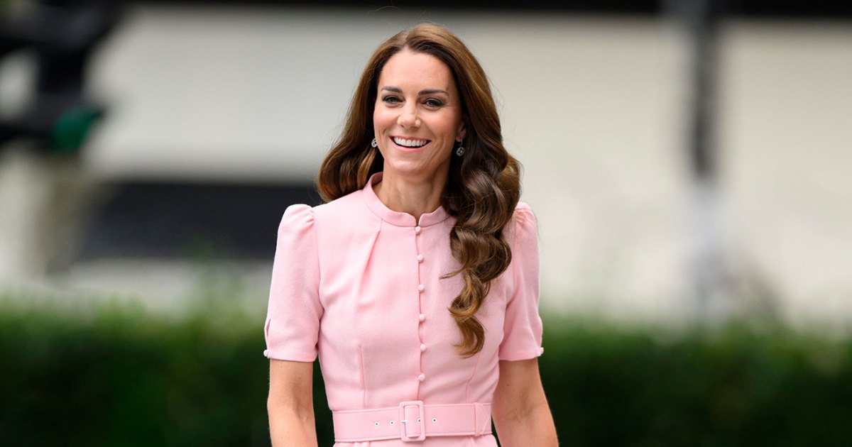 Steal Princess Kate's Timeless Elegance with a Stunning Blush-Pink Midi Dress - Save 95%