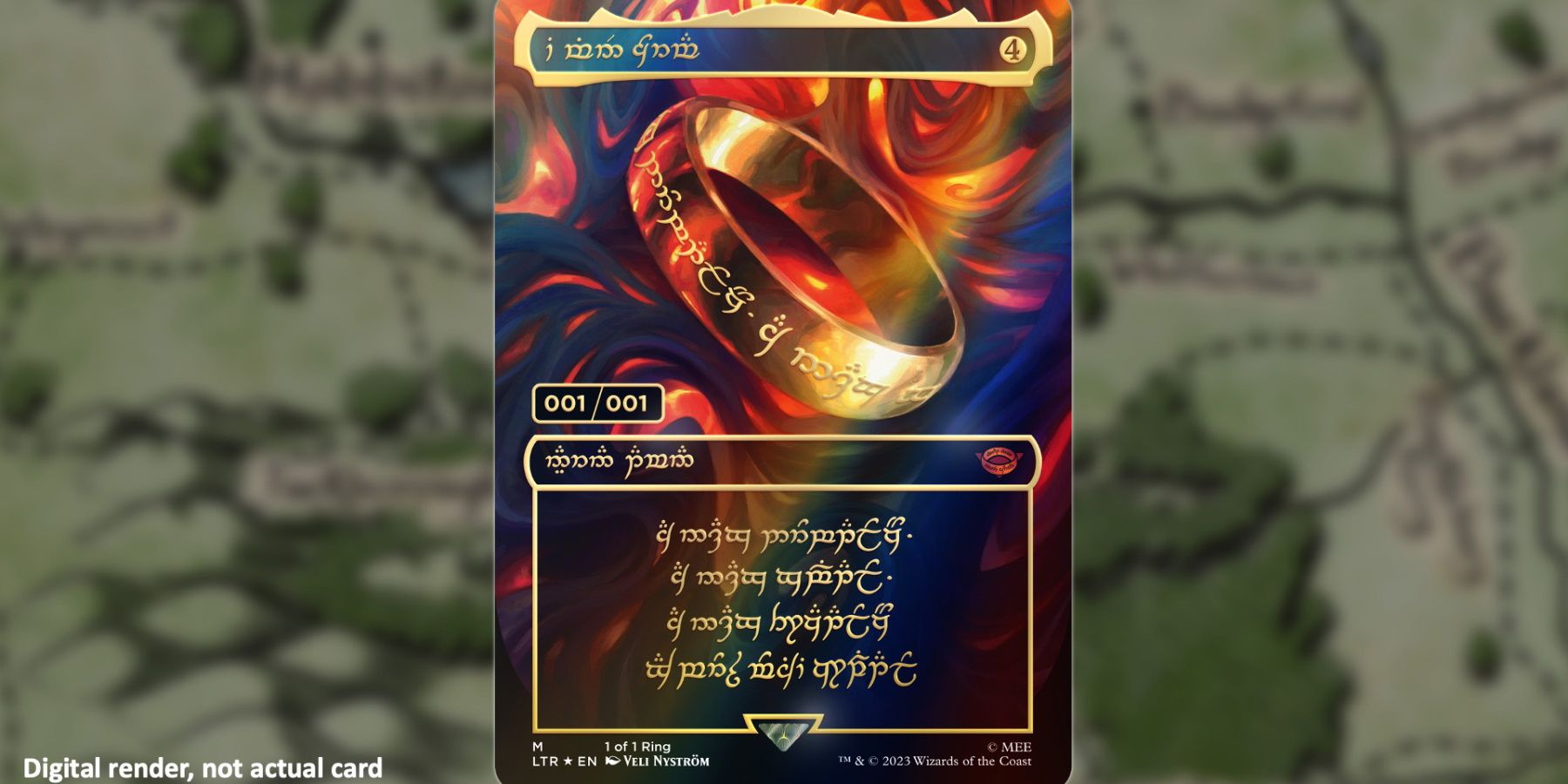 Unearthed: A Legendary Find of Magic The Gathering's Ultimate LOTR Card, the One Ring